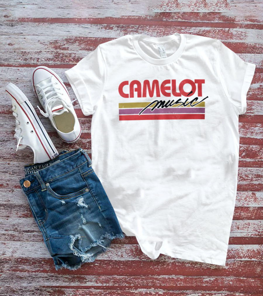 Camelot Music Retro Vintage Style Nostalgia T-Shirt