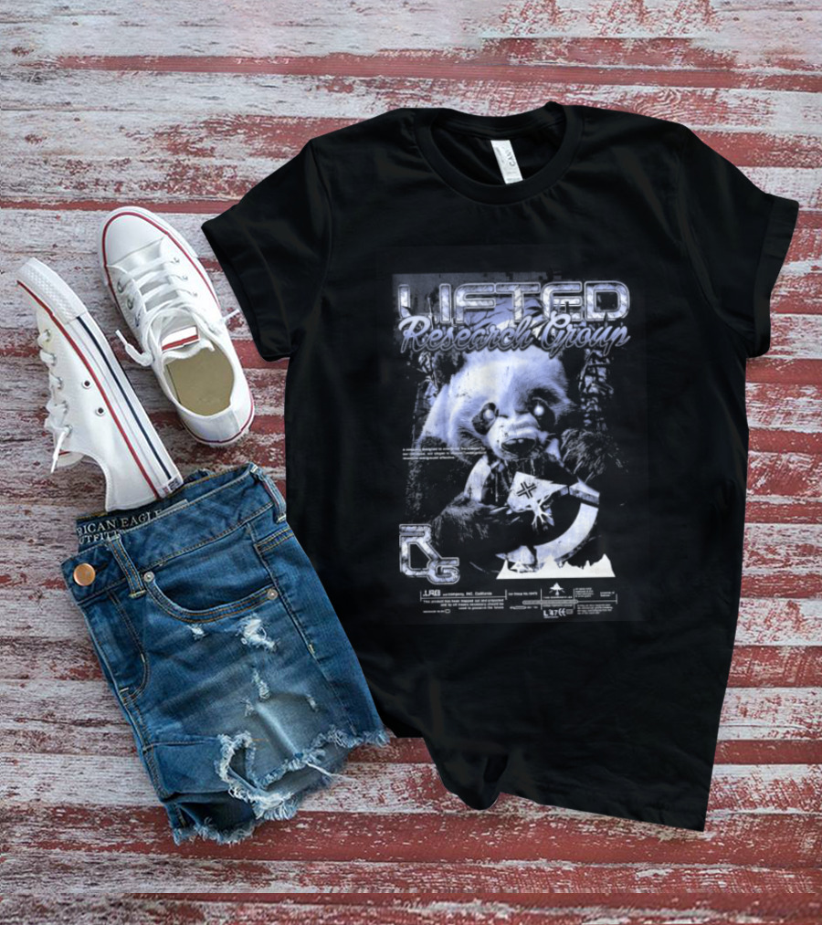 Lifted Research Group Pandamonium Panda Boxer Gloves T-Shirt