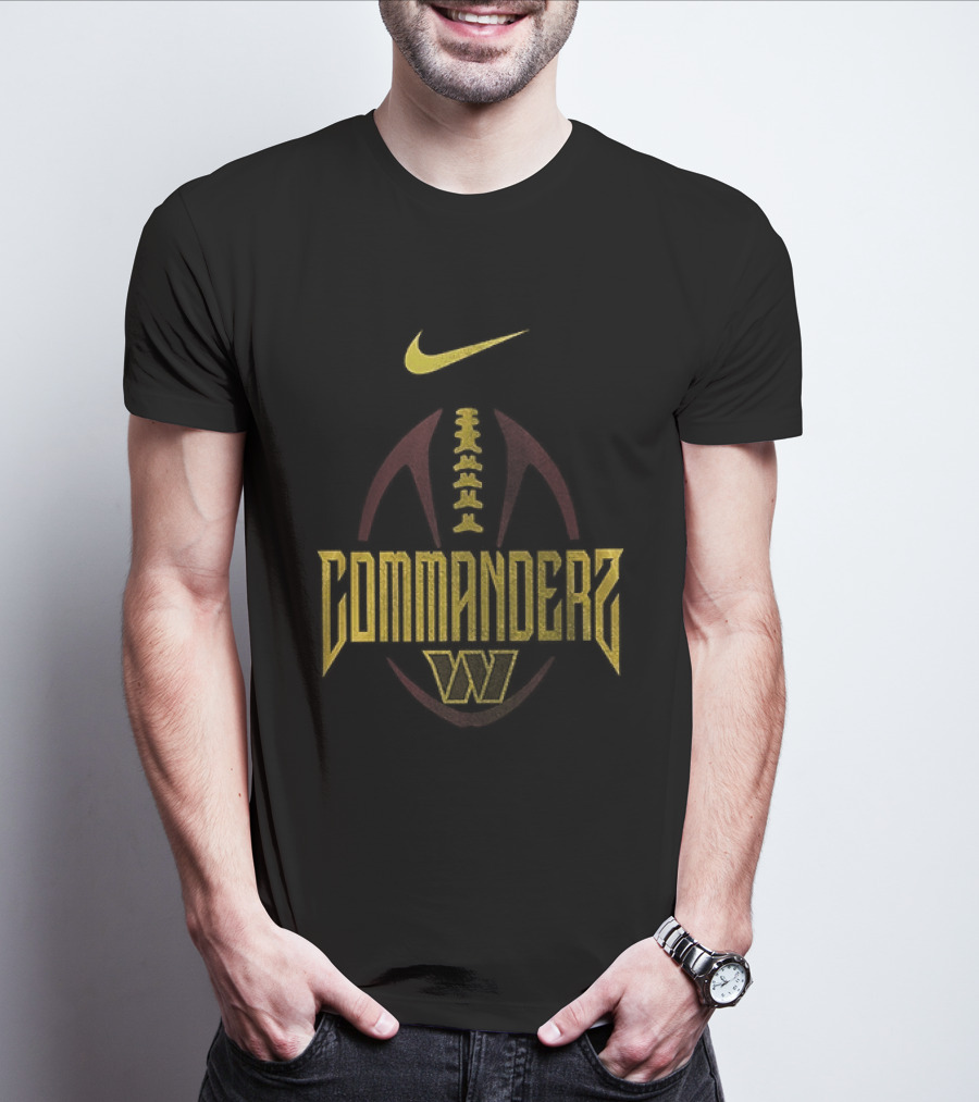 Nike Washington Commanders Football Racing T-Shirt