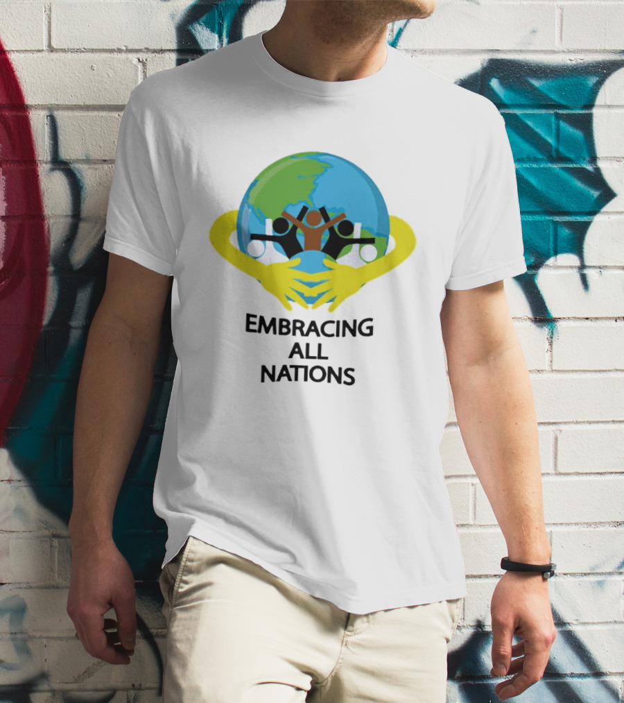 Embracing All Nations Global Unity 2026 T-Shirt
