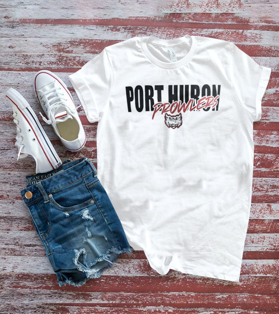 Port Huron Prowlers Hockey Team T-Shirt