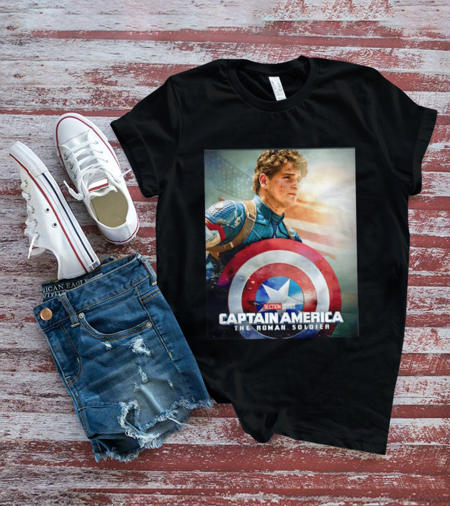 SECTION STUDIOS Captain America The Roman Soldier T-Shirt