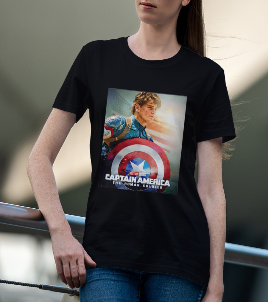 SECTION STUDIOS Captain America The Roman Soldier T-Shirt