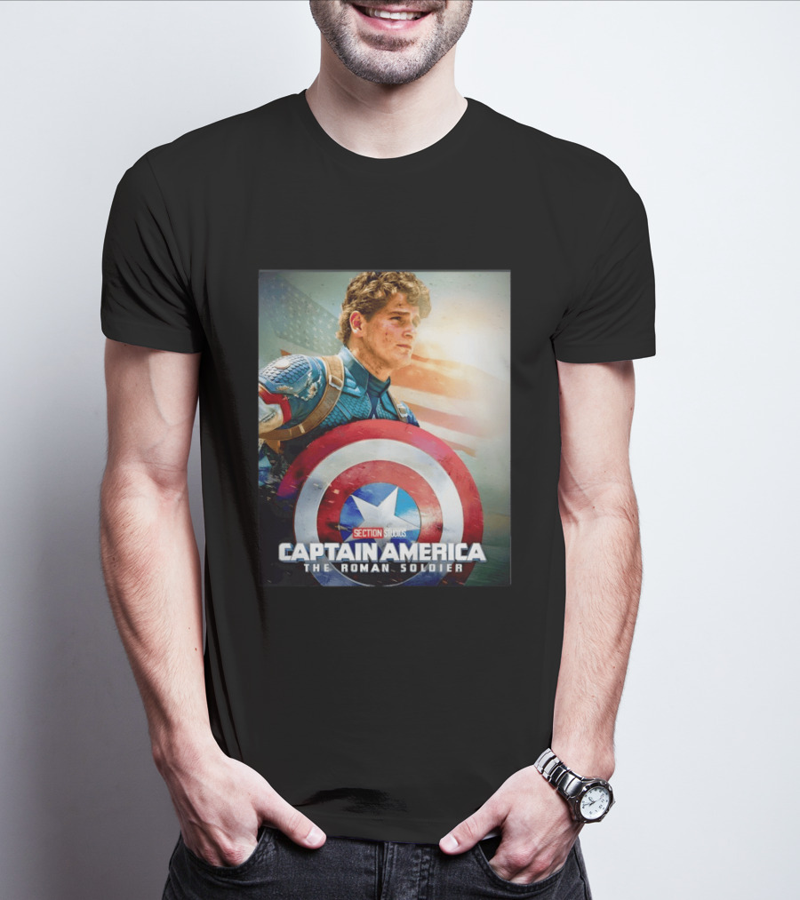 SECTION STUDIOS Captain America The Roman Soldier T-Shirt