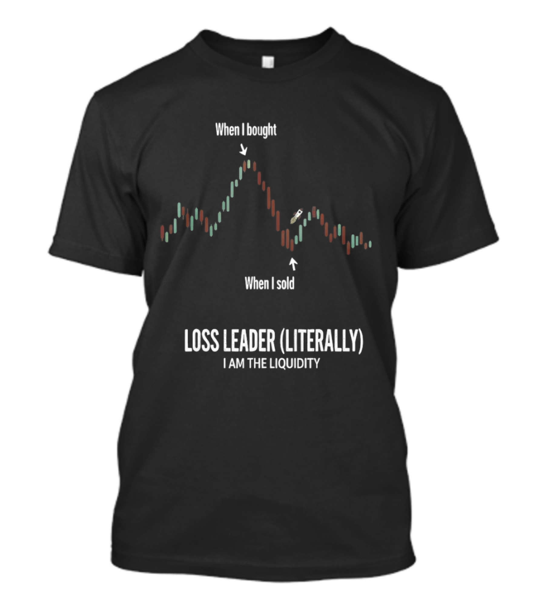 When I Bought When I Sold Loss Leader Literally I Am The Liquidity T-Shirt