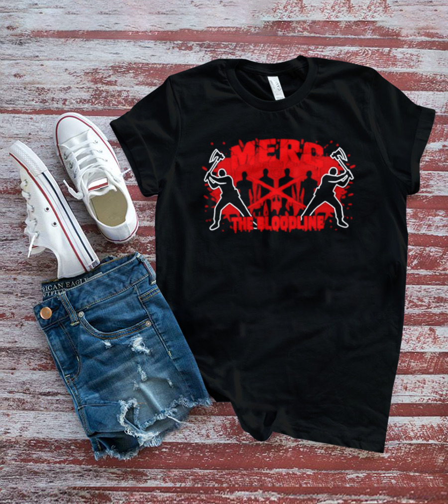 Merc The Bloodlines Axe Fighters Red T-Shirt