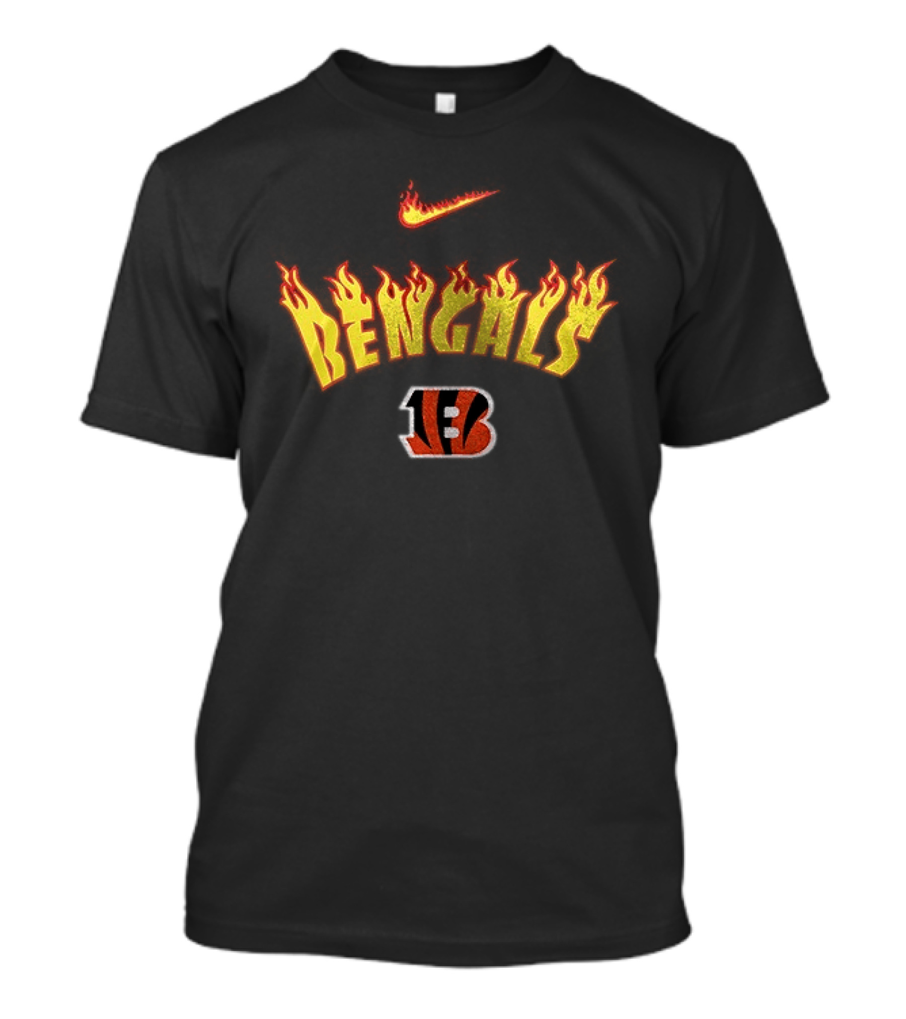 Cincinnati Bengals Nike Firewave Who Dey B T-Shirt