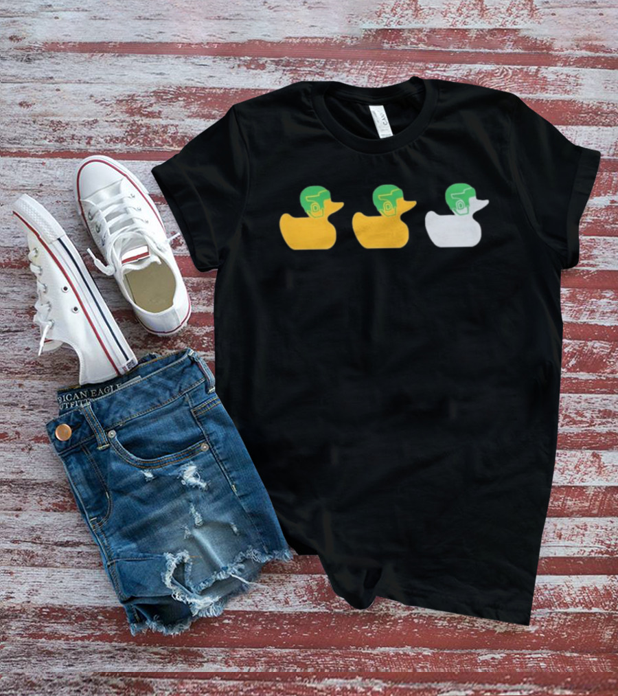 Minnesota Wild Duck Duck Green Helmet Ducks T-Shirt