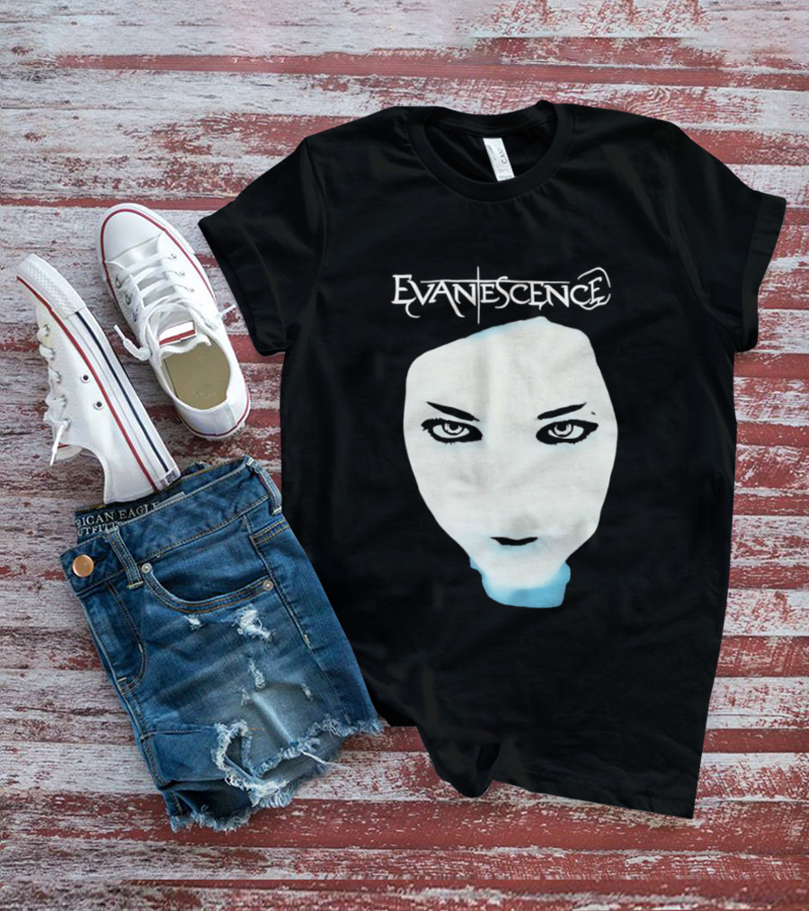 Evanescence Fallen Album Cover Face T-Shirt