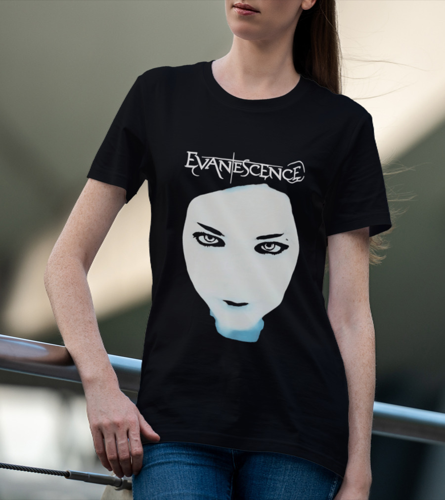 Evanescence Fallen Album Cover Face T-Shirt
