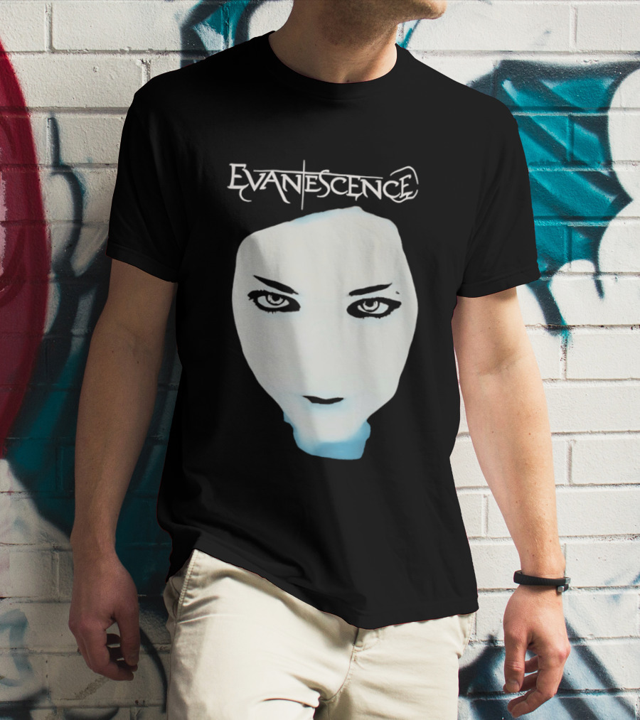 Evanescence Fallen Album Cover Face T-Shirt