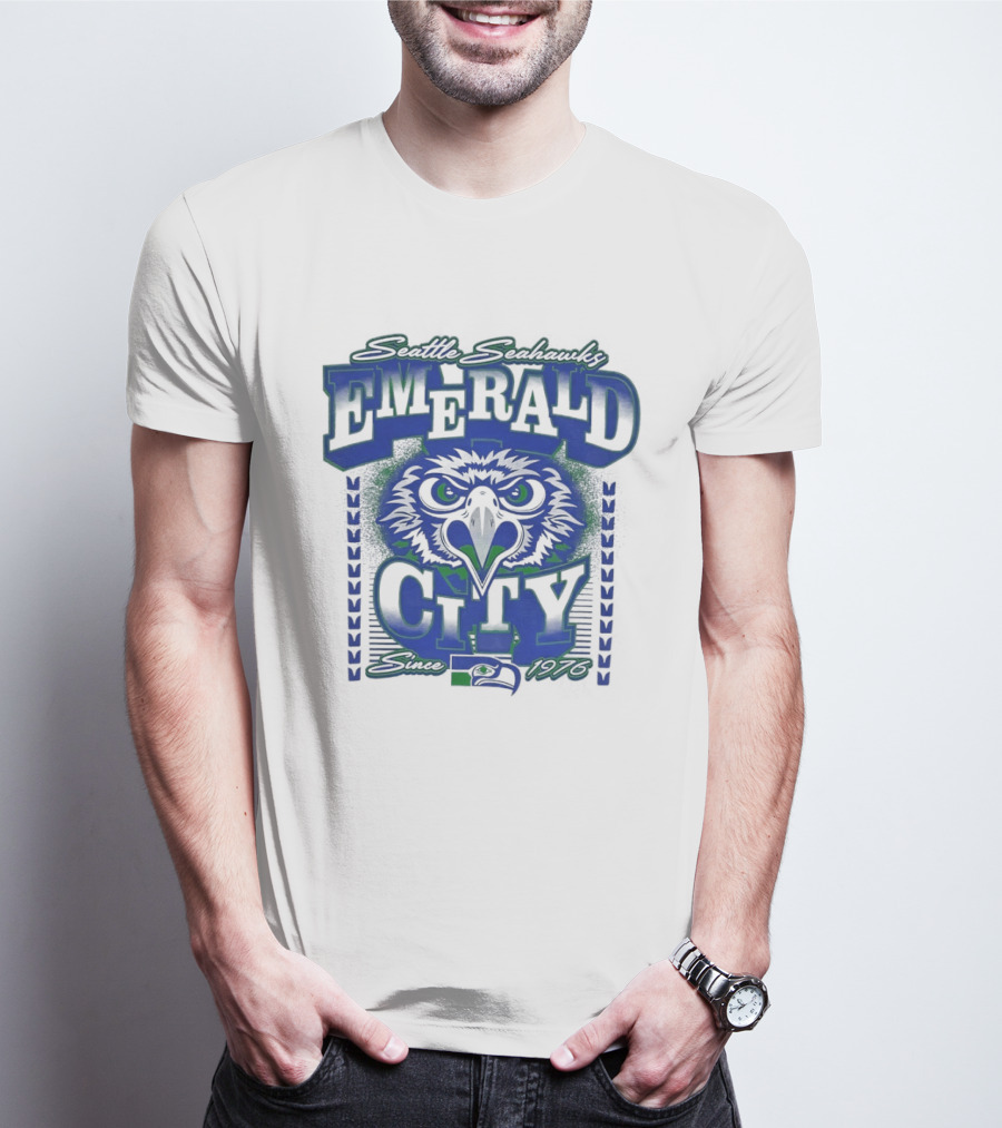Seattle Seahawks Emerald City Since 1976 T-Shirt