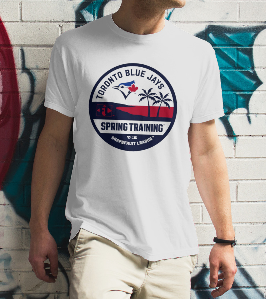 Toronto Blue Jays Spring Training Luxe Knit Palm Trees T-Shirt