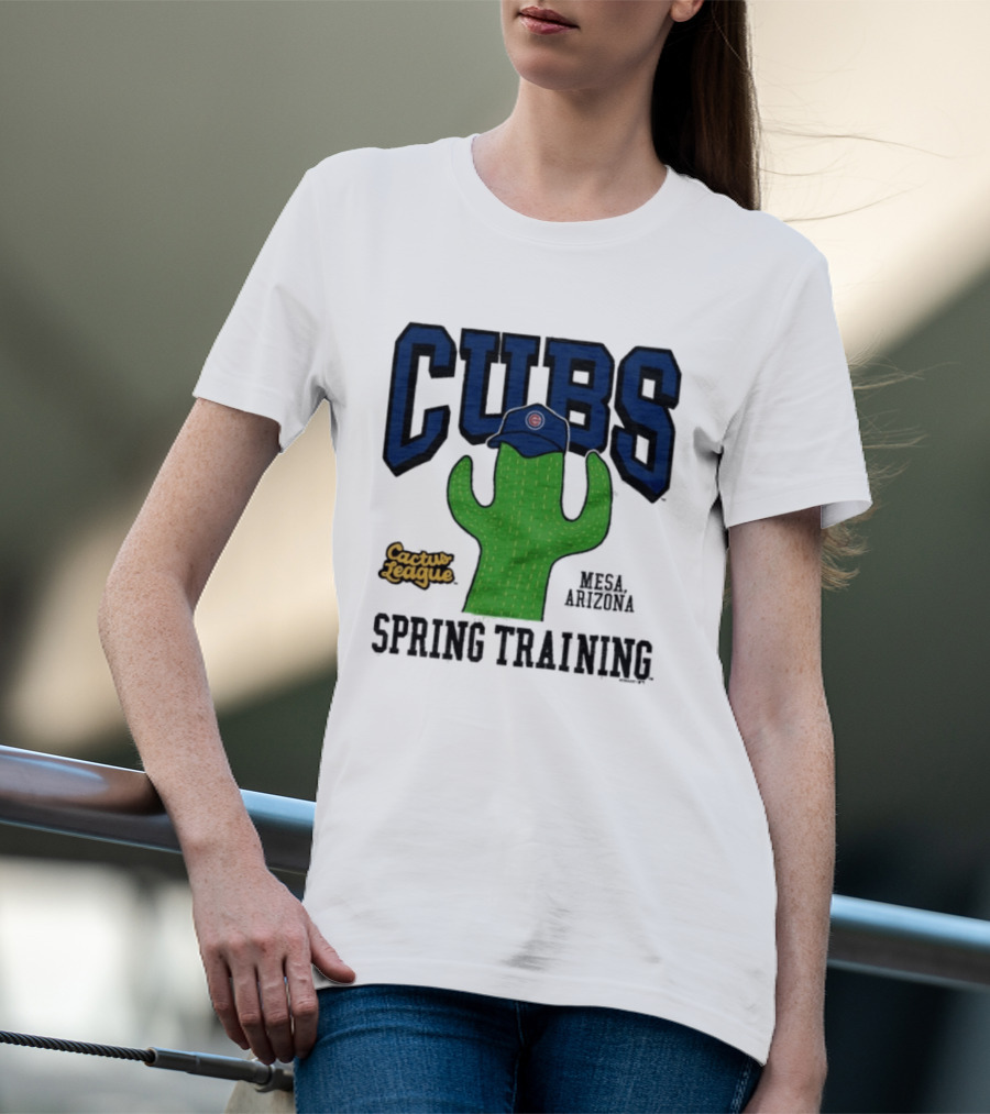 Cubs Cactus League Spring Training Mesa Arizona T-Shirt