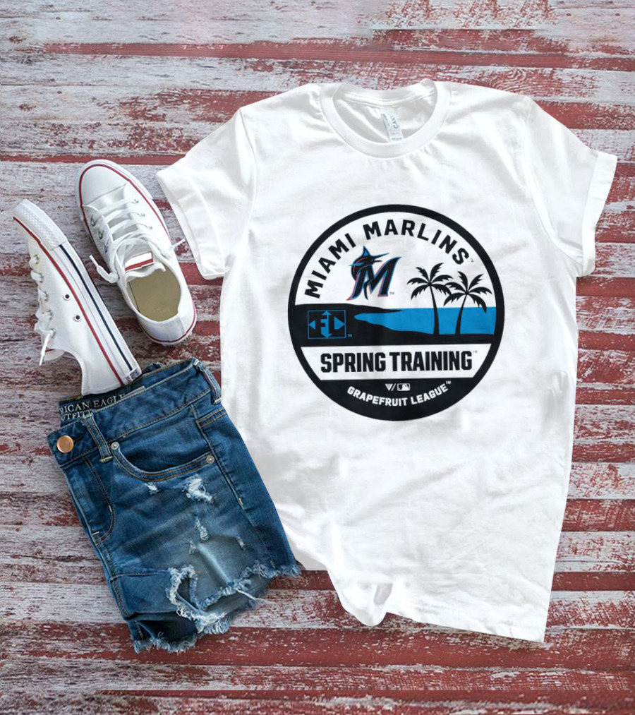 Miami Marlins Spring Training Grapefruit League Luxe Knit T-Shirt