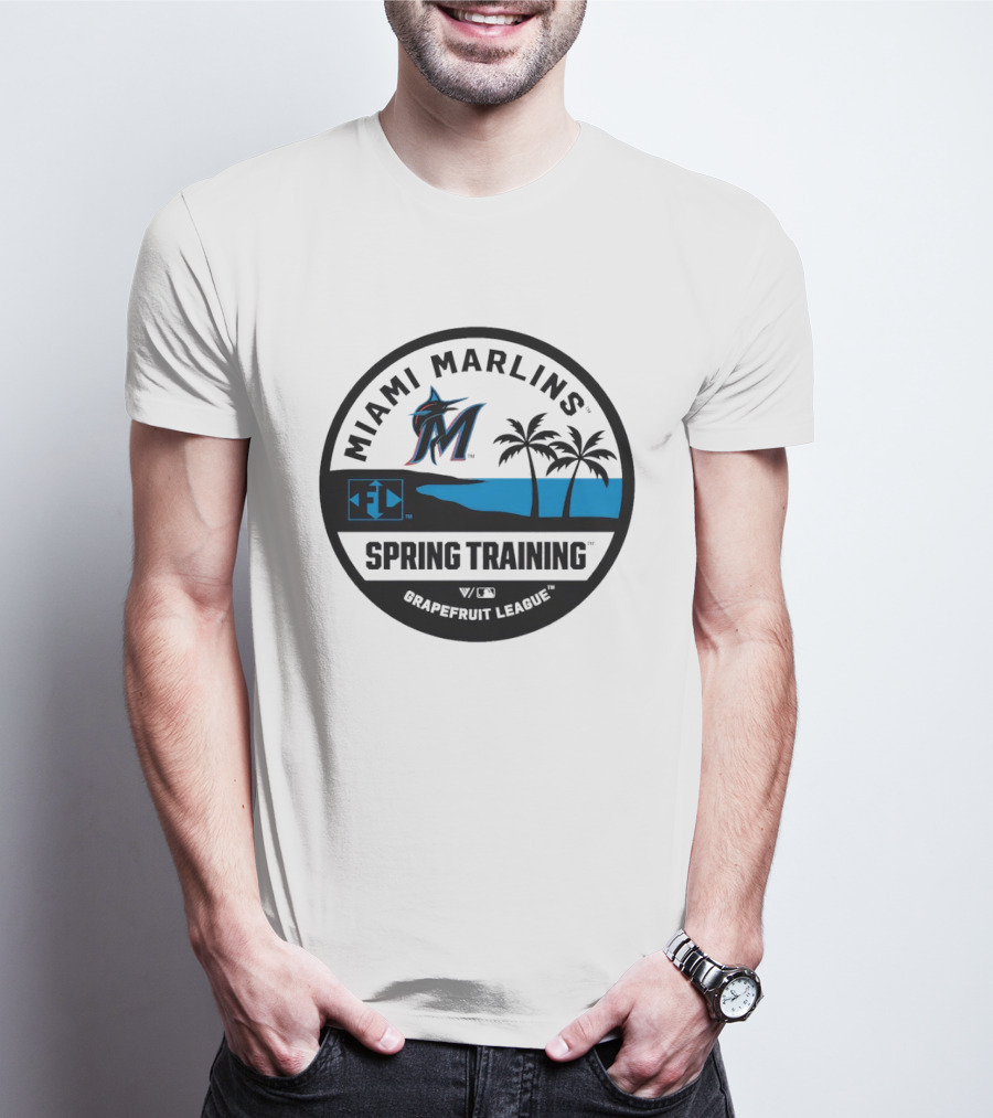 Miami Marlins Spring Training Grapefruit League Luxe Knit T-Shirt