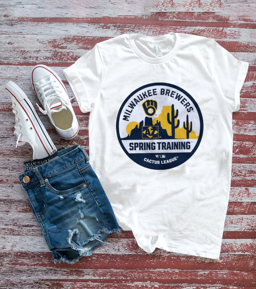 Milwaukee Brewers Cactus League Spring Training Luxe Knit Levelwear T-Shirt