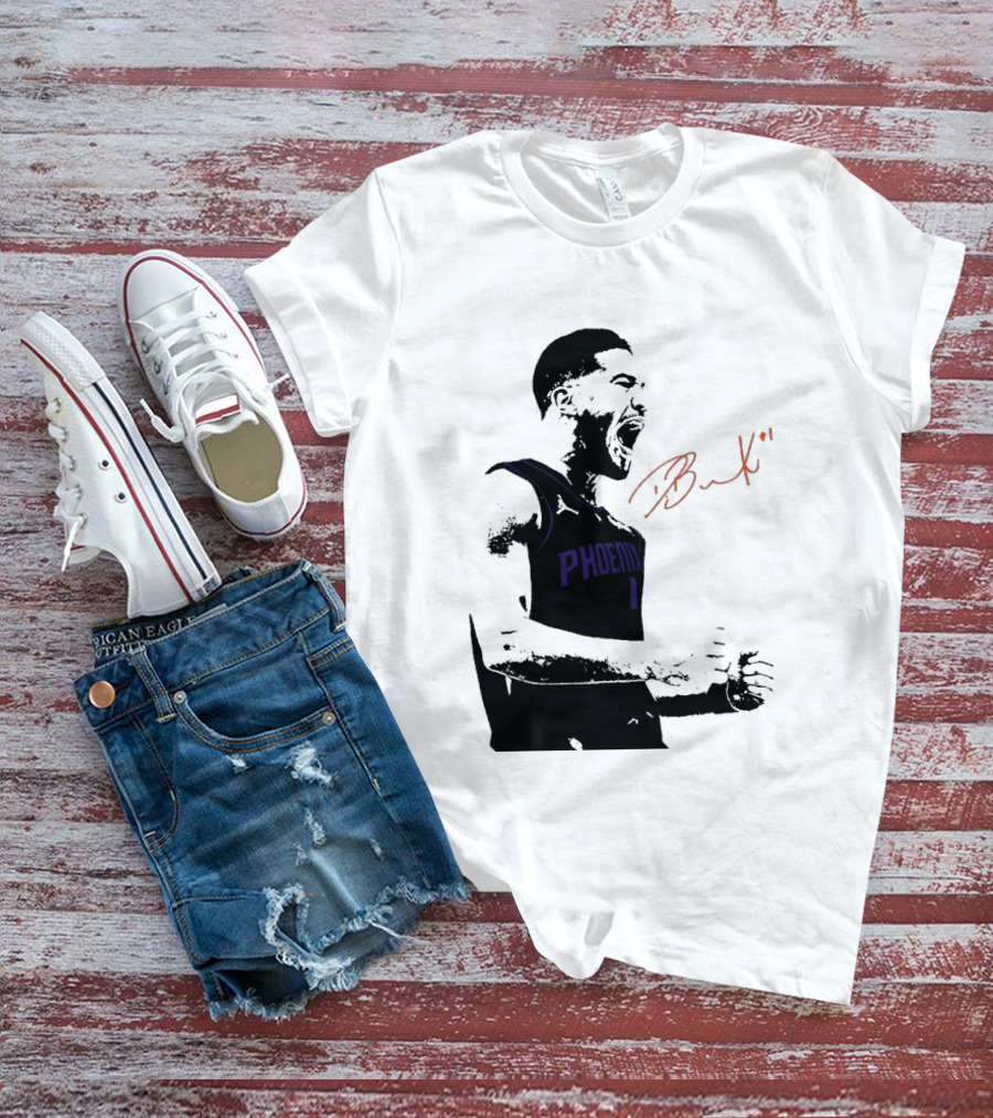 Phoenix Suns Booker Signature Don't Tap T-Shirt