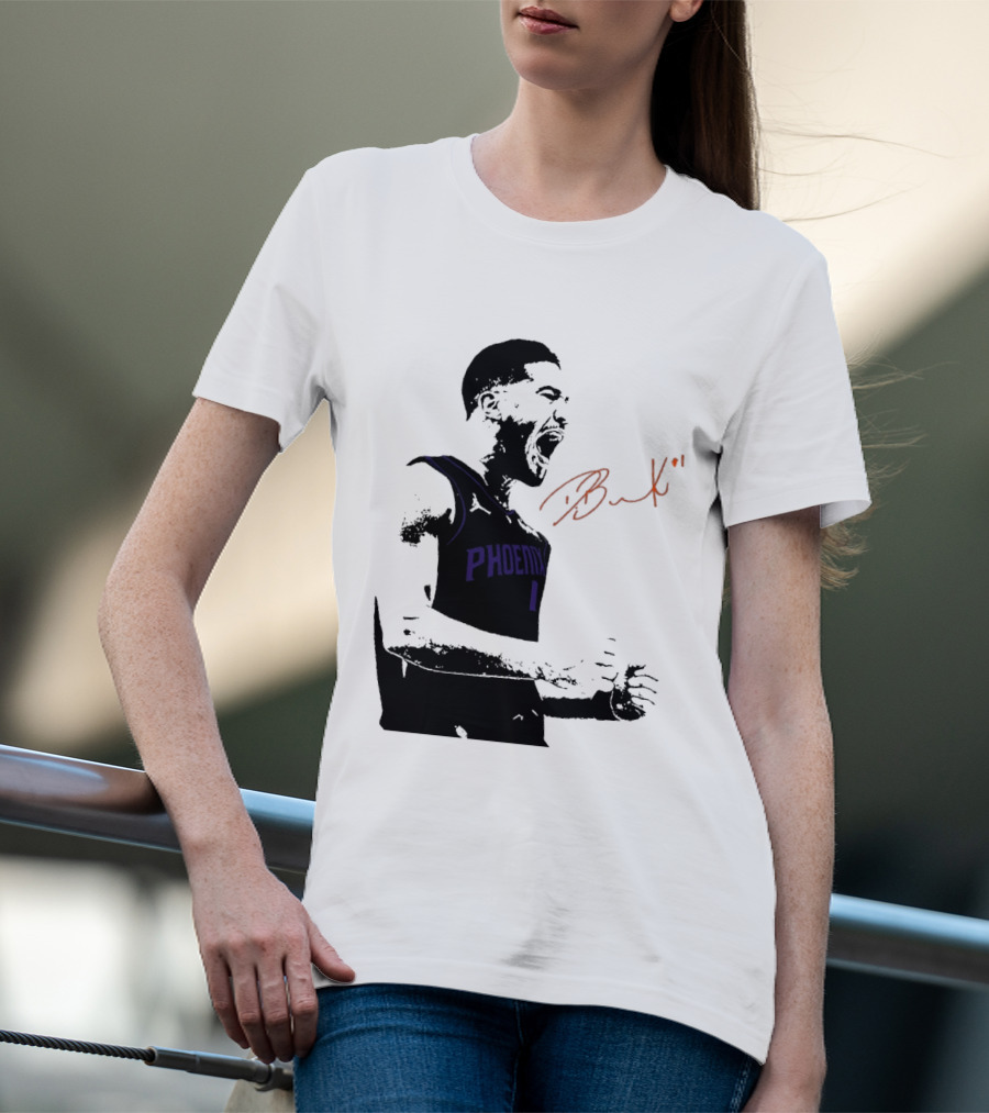 Phoenix Suns Booker Signature Don't Tap T-Shirt