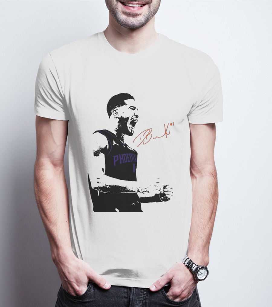 Phoenix Suns Booker Signature Don't Tap T-Shirt