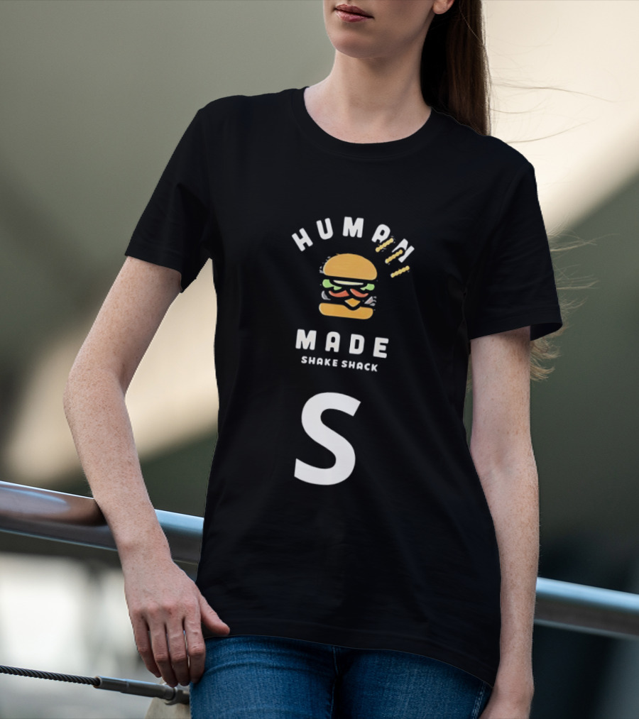 Human Made Shake Shack Hamburger Collaboration S T-Shirt
