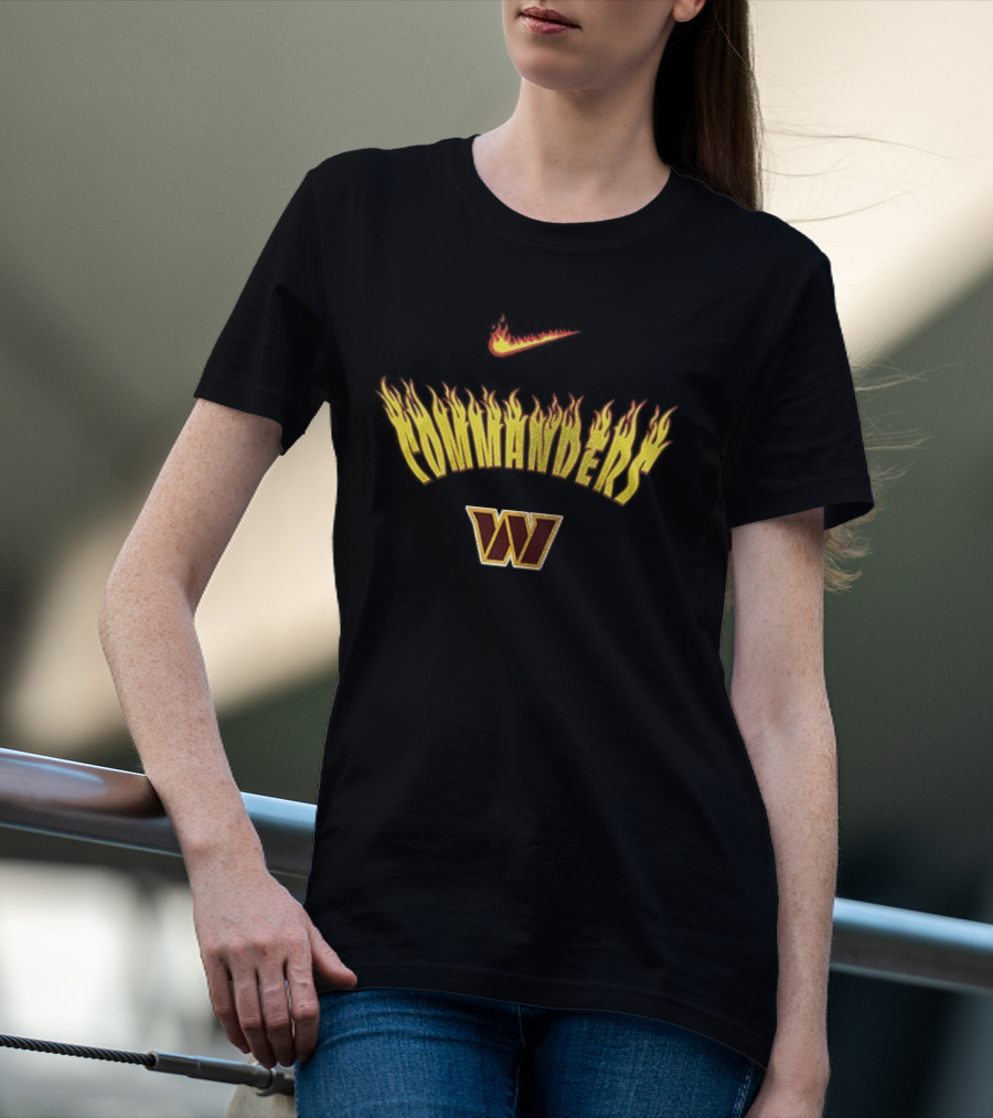 Nike Washington Commanders Firewave Take Command T-Shirt