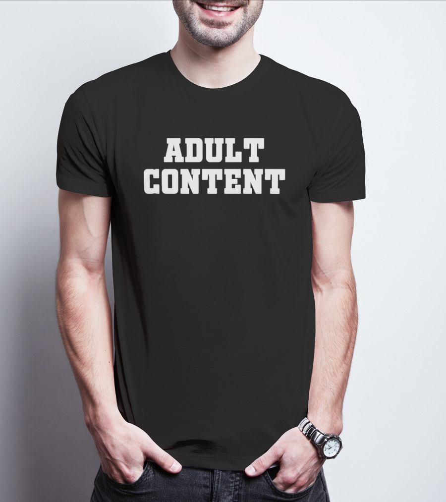 Pedro Pascal Adult Content Jimmy Kimmel T-Shirt