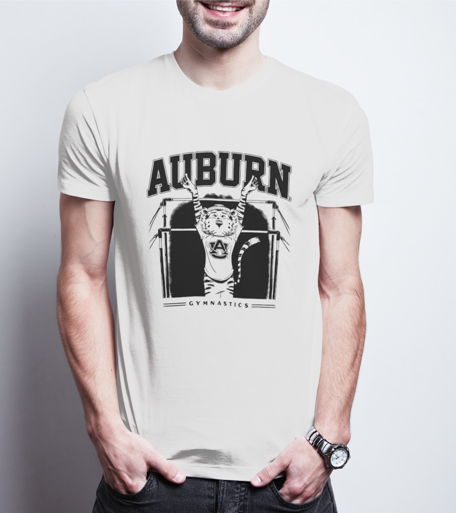 Auburn Gymnastics Tiger Bars Routine T-Shirt