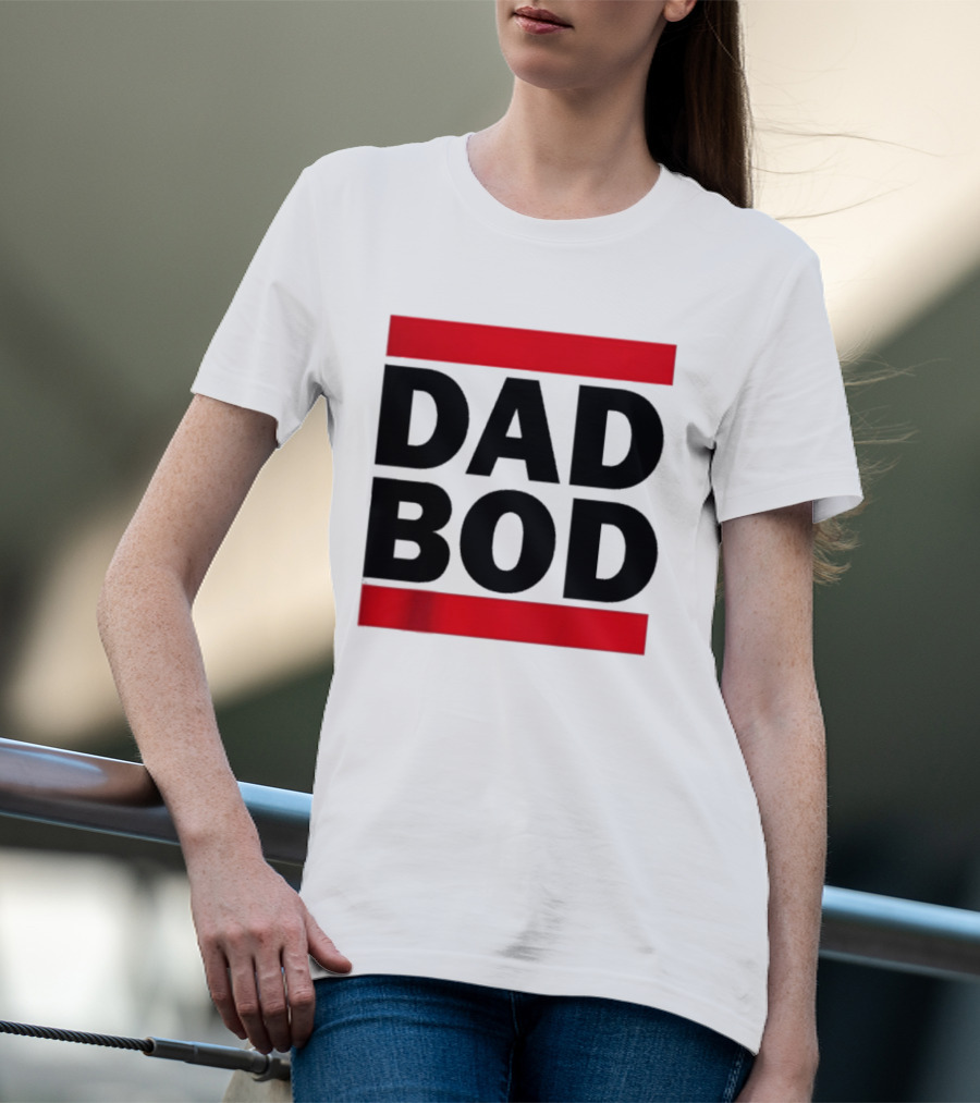Dad Bod Red Stripes T-Shirt