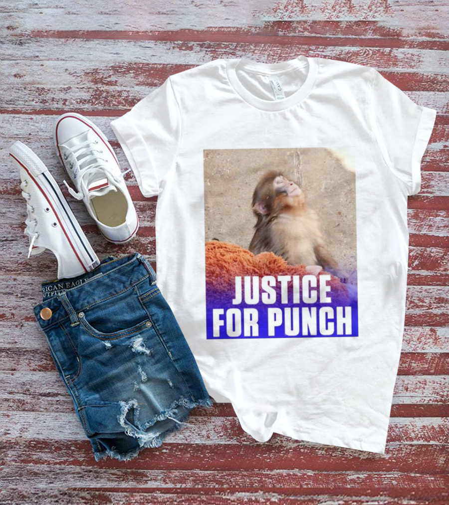 Justice For Punch Monkey T-Shirt