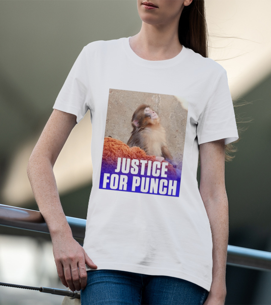 Justice For Punch Monkey T-Shirt