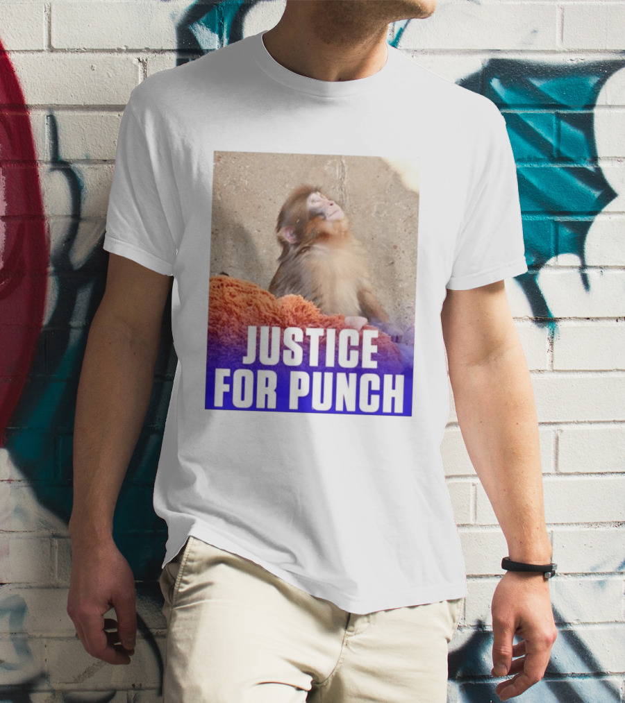 Justice For Punch Monkey T-Shirt