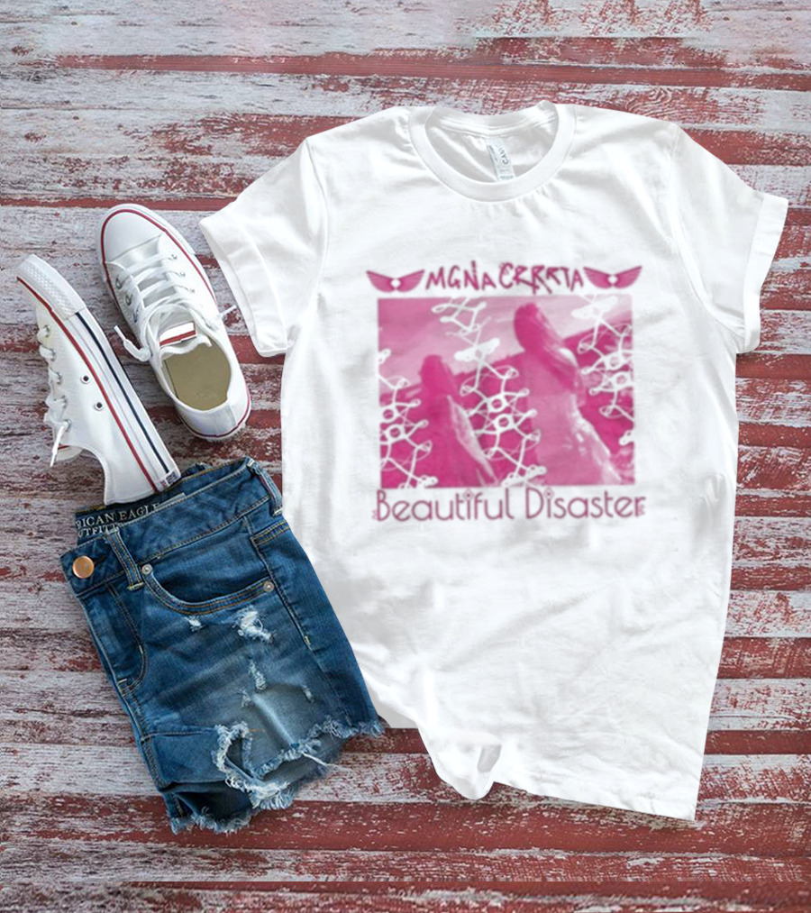 MGNA Crrrta Beautiful Disaster Butterflies T-Shirt