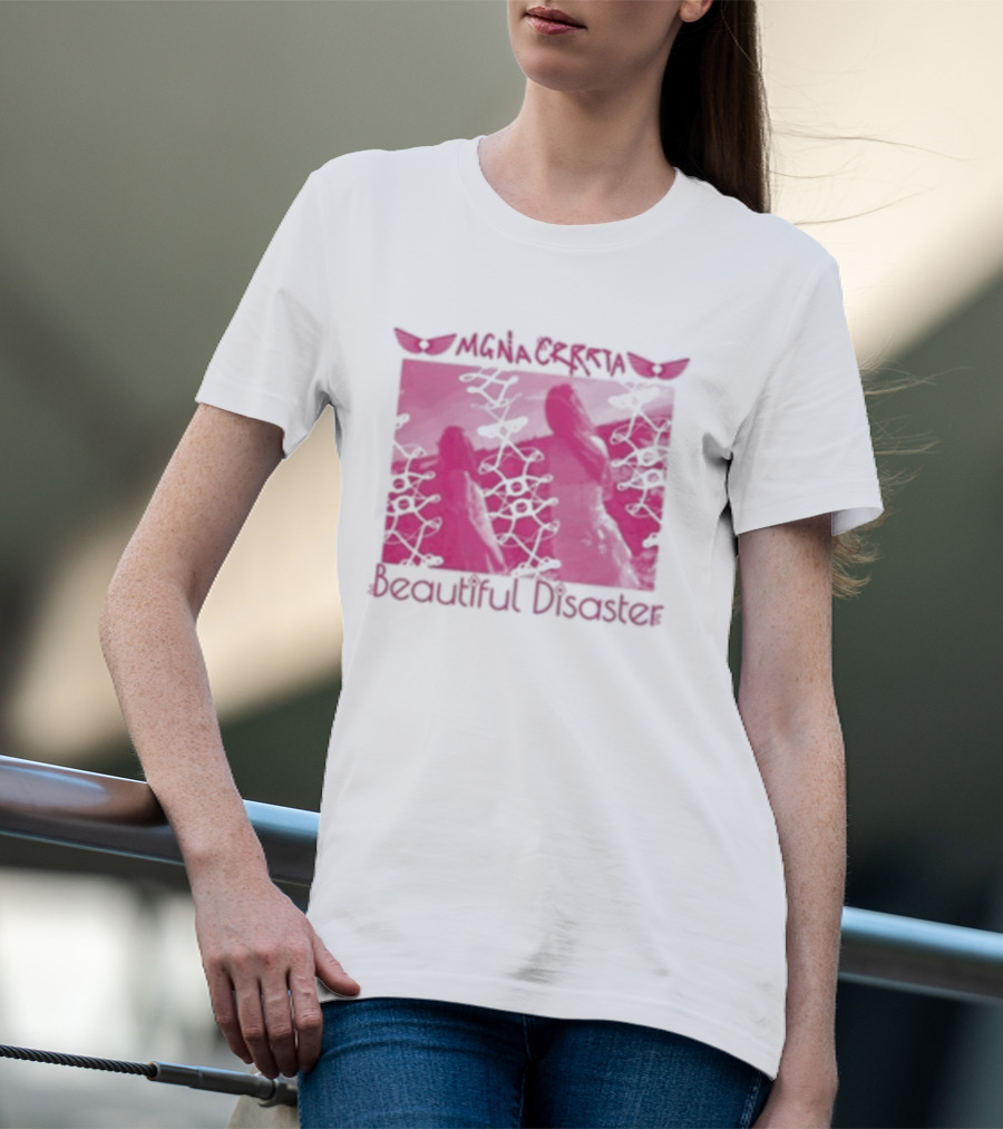 MGNA Crrrta Beautiful Disaster Butterflies T-Shirt