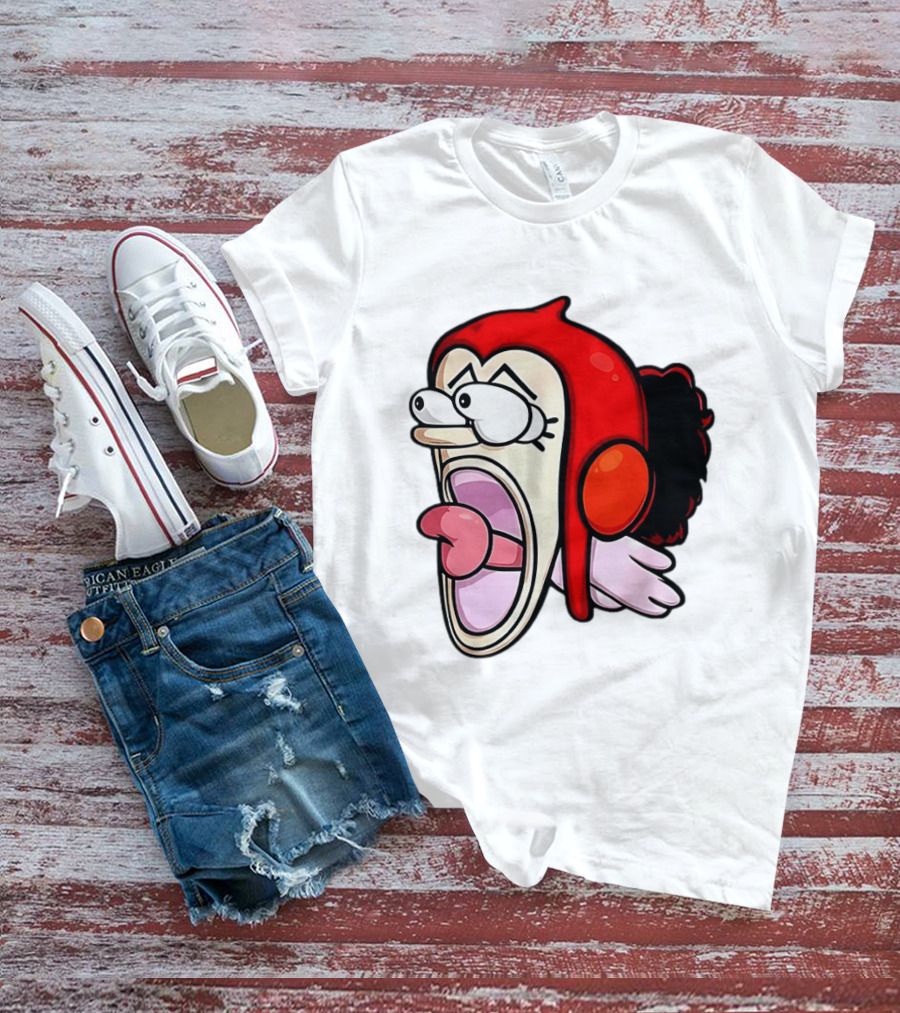 Usopp Sogeking Shout Expression Digital Drawing T-Shirt