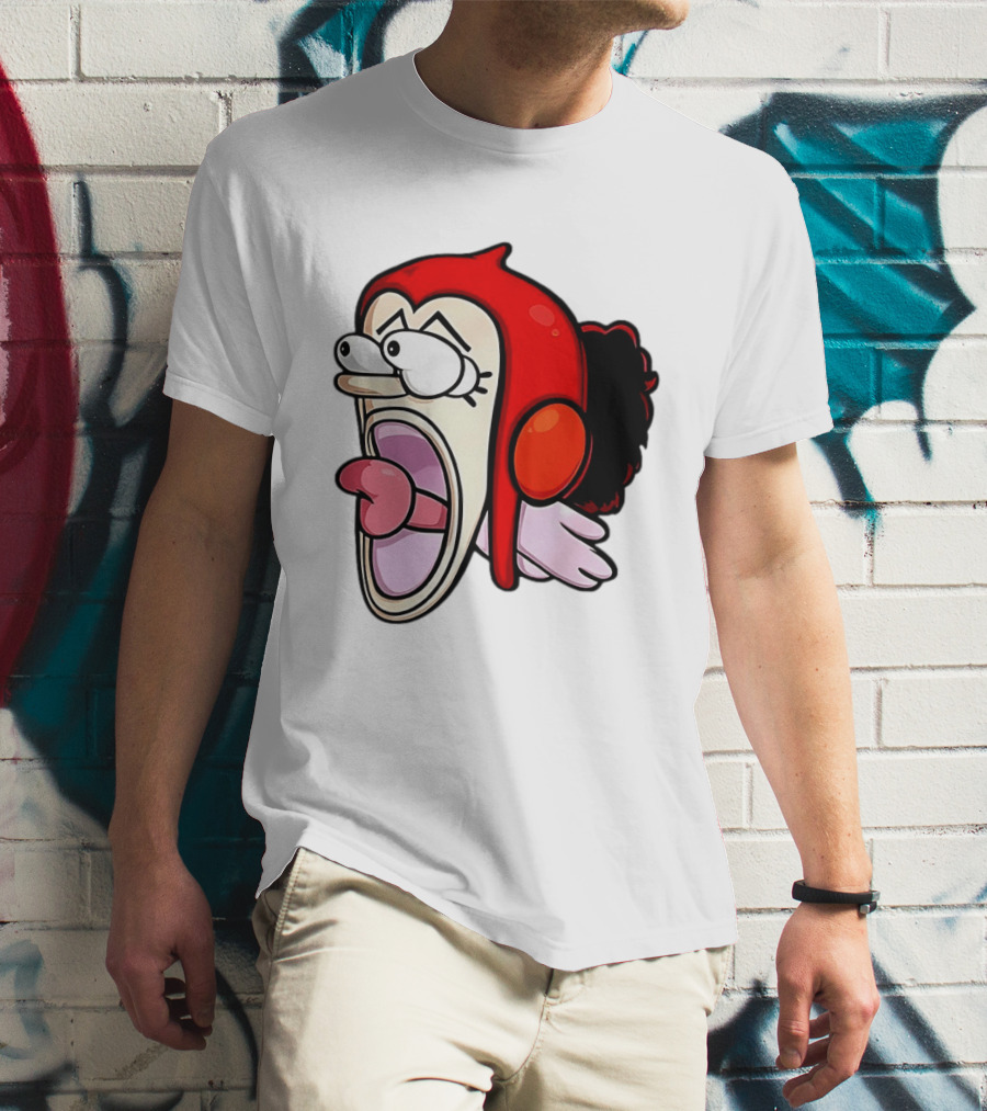 Usopp Sogeking Shout Expression Digital Drawing T-Shirt