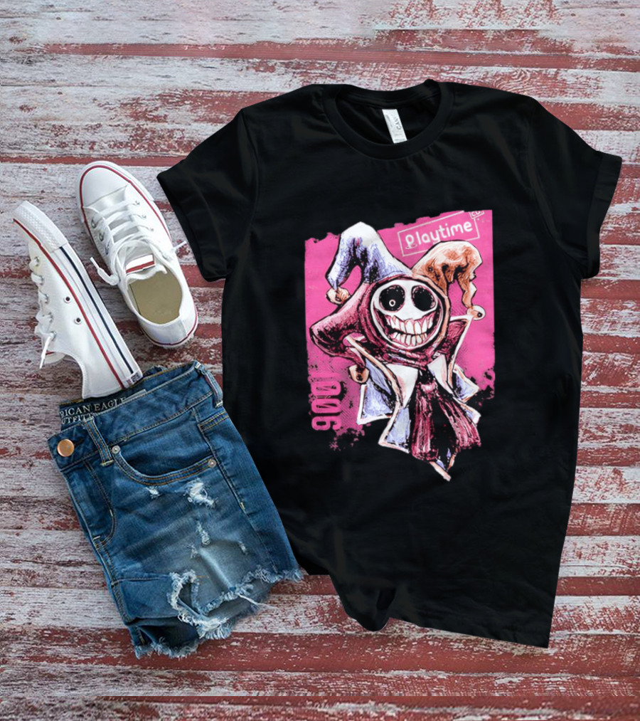 Jack Skellington 1006 Broken Things Playtime Joker Costume T-Shirt