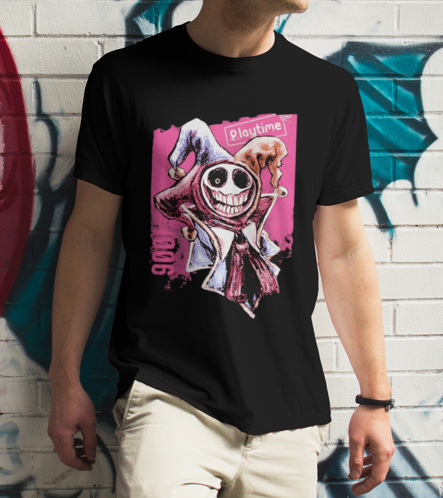 Jack Skellington 1006 Broken Things Playtime Joker Costume T-Shirt