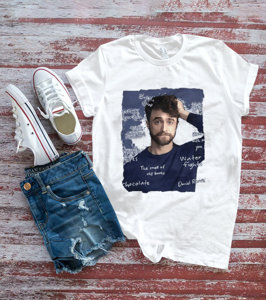 Bubble Wrap Beside Water Fights Ice Cream Chocolate The Smell Of Old Books Daniel T-Shirt