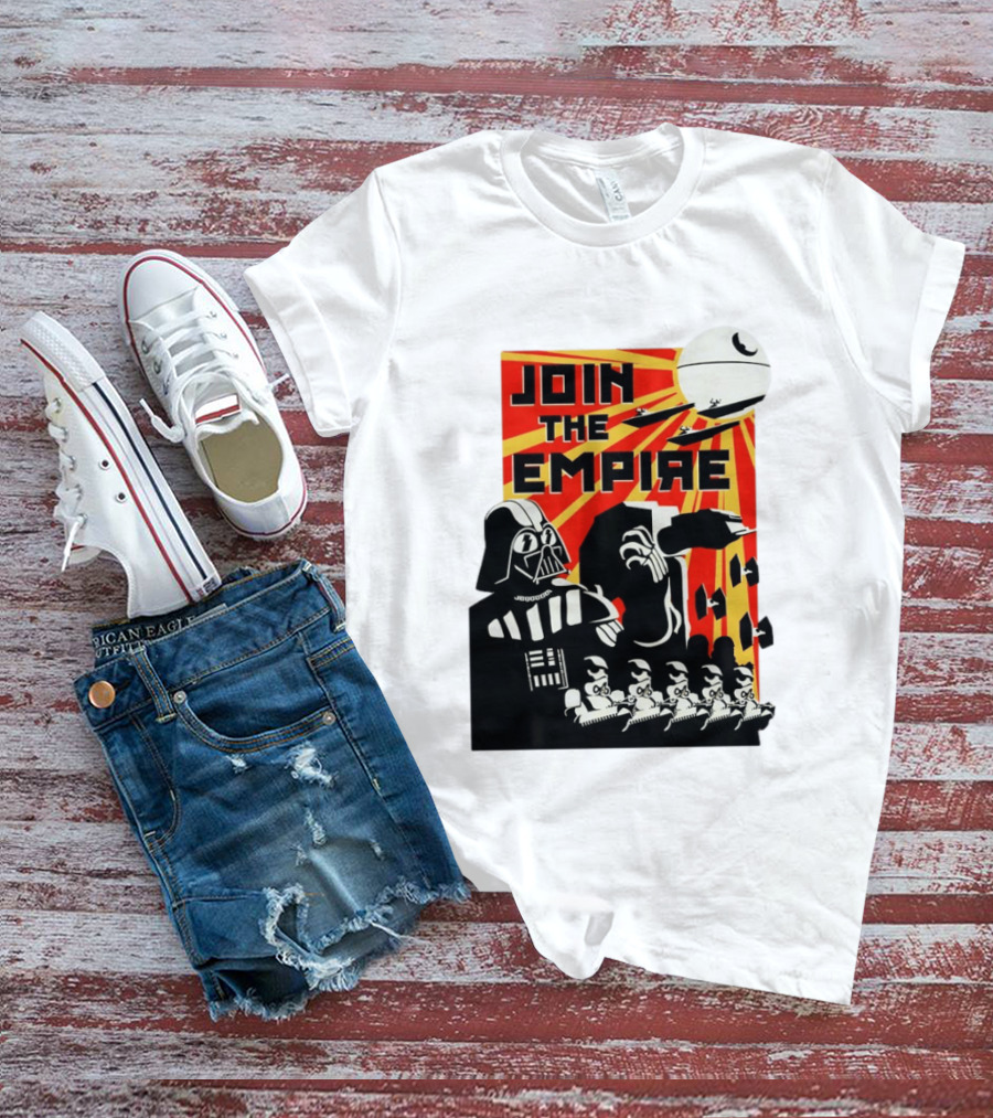 Join The Empire Propaganda Galactic Battle Recruitment T-Shirt