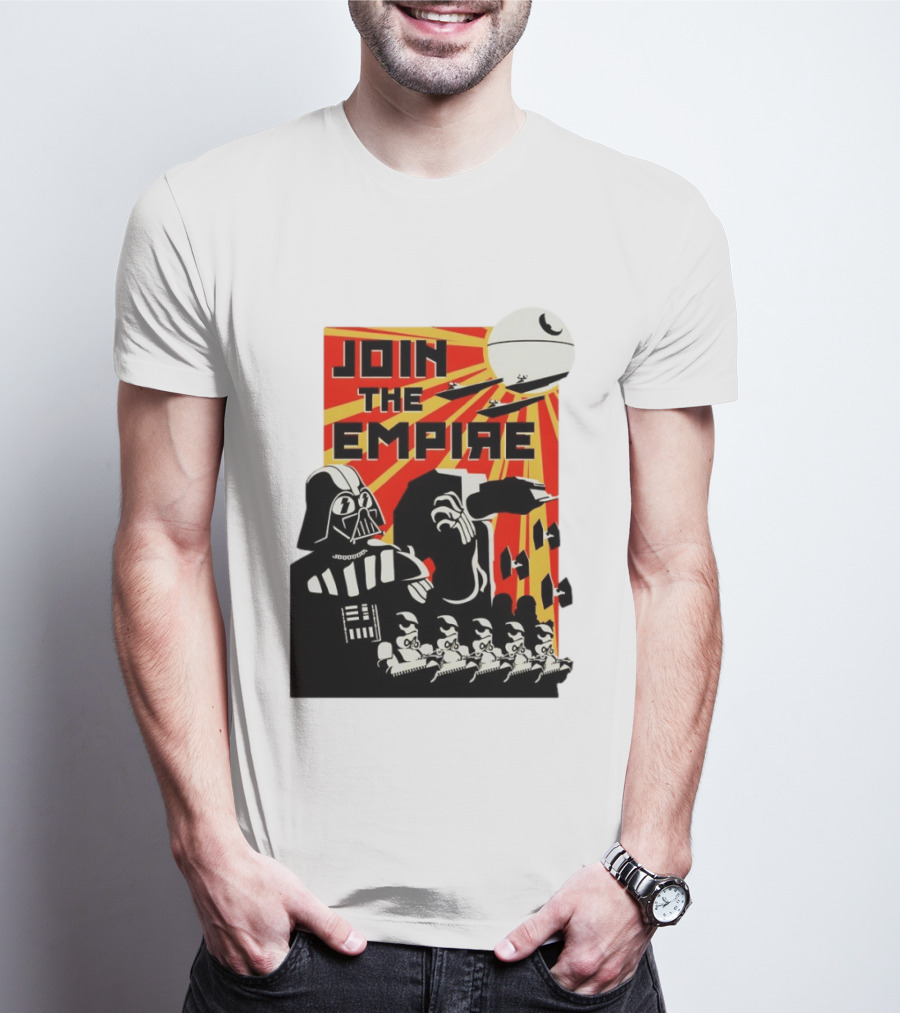 Join The Empire Propaganda Galactic Battle Recruitment T-Shirt