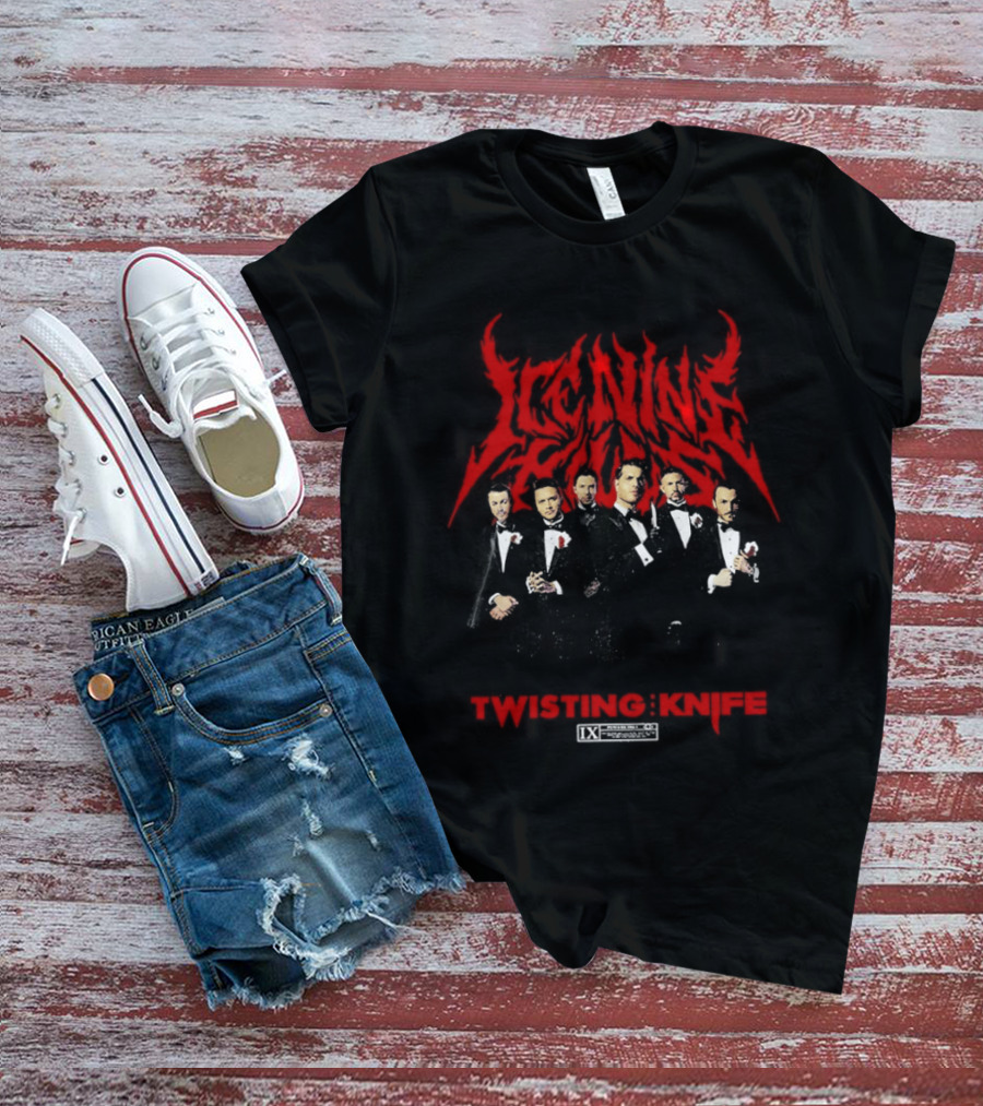 Ice Nine Kills X Scream 7 Twisting The Knives Part One Nightmare On The Knife T-Shirt