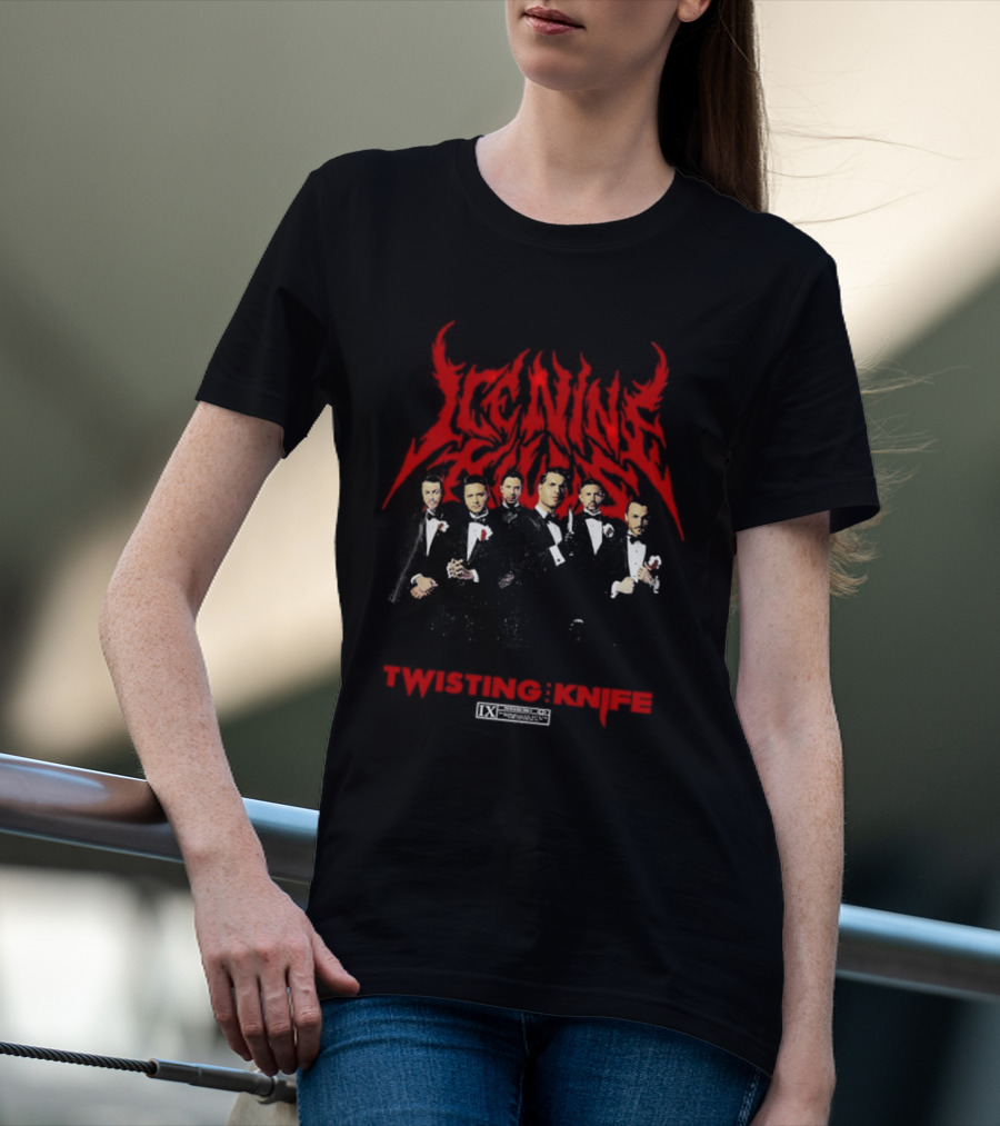 Ice Nine Kills X Scream 7 Twisting The Knives Part One Nightmare On The Knife T-Shirt