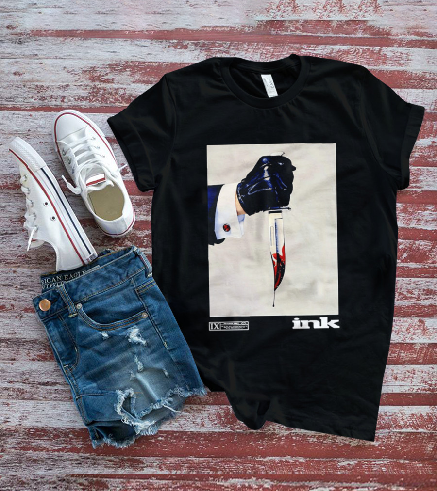Ice Nine Kills Scream 7 Nightmare On The Knife Part One Bloodied Blade T-Shirt