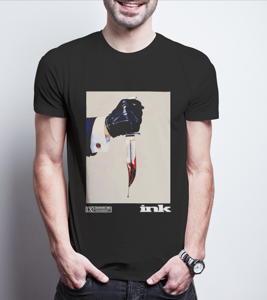 Ice Nine Kills Scream 7 Nightmare On The Knife Part One Bloodied Blade T-Shirt