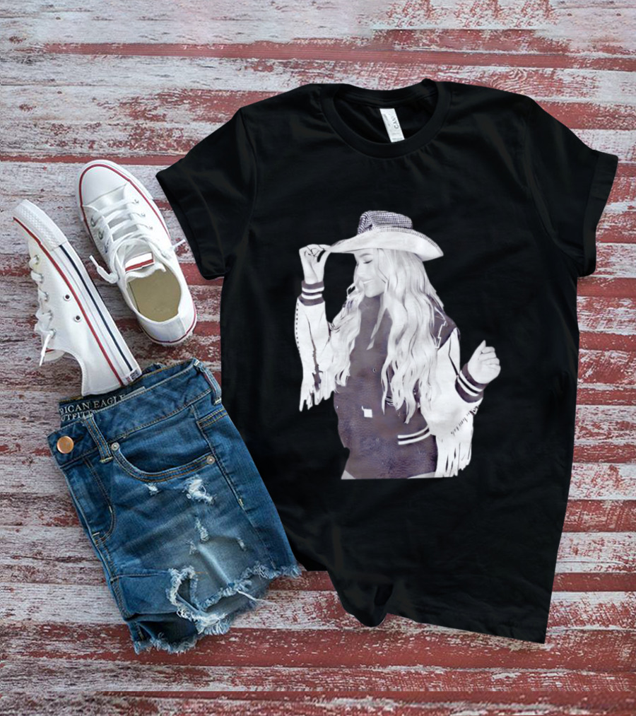 Megan Moroney Cloud 9 Tour 2026 Fringed Cowboy Hat And Jacket T-Shirt