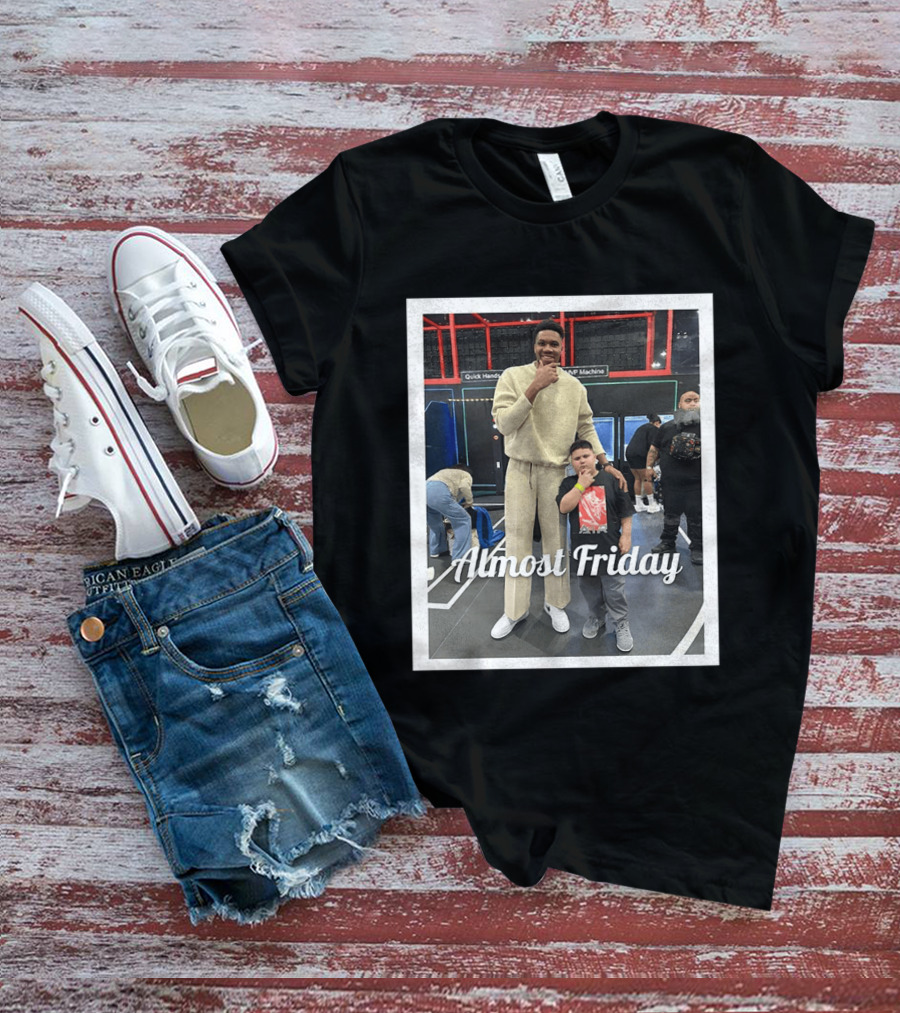 Rizzler Giannis Almost Friday MVP Machine T-Shirt