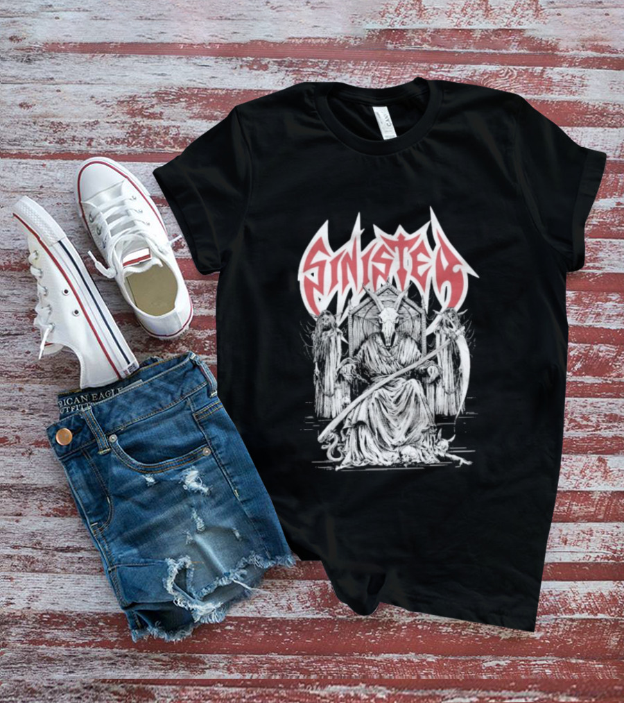 Sinister Entering The Underworld Metal Band T-Shirt