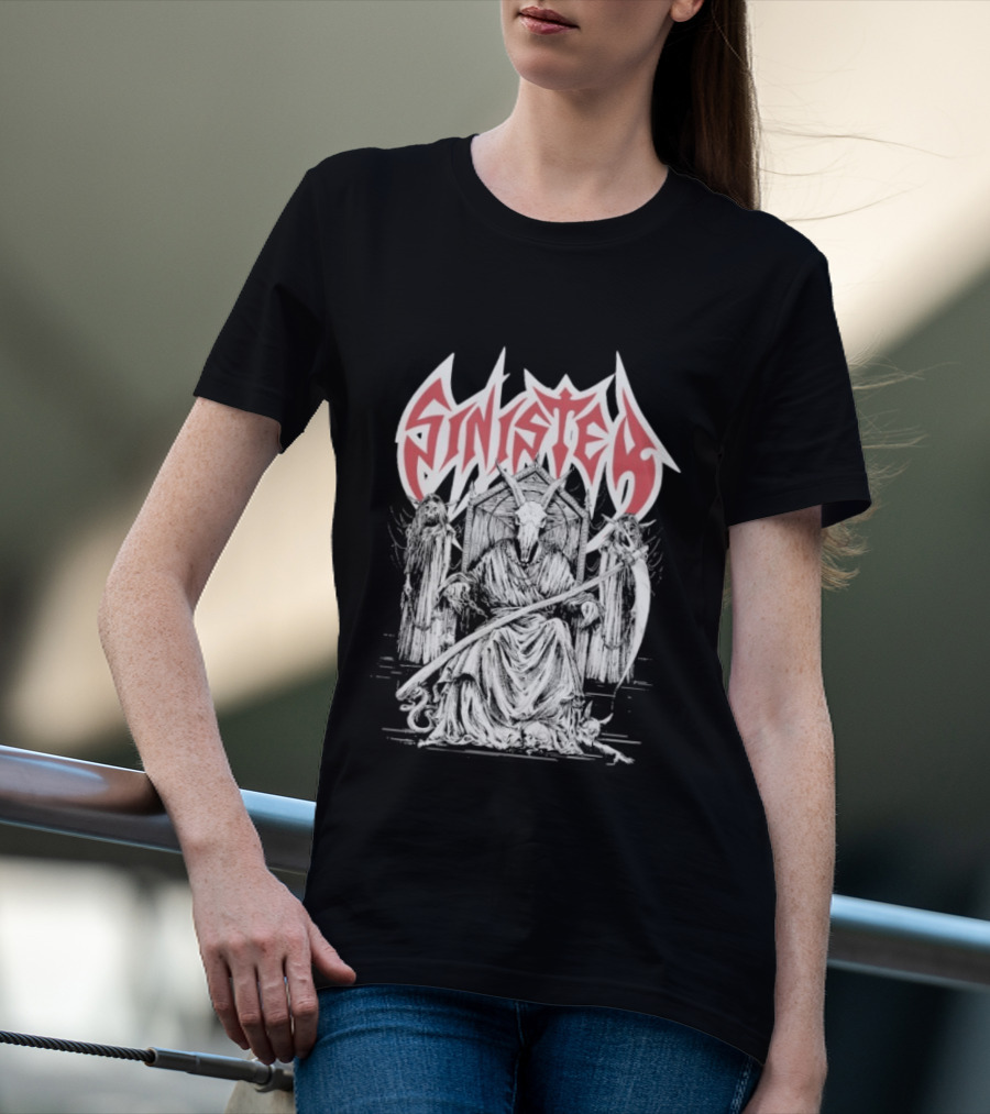 Sinister Entering The Underworld Metal Band T-Shirt