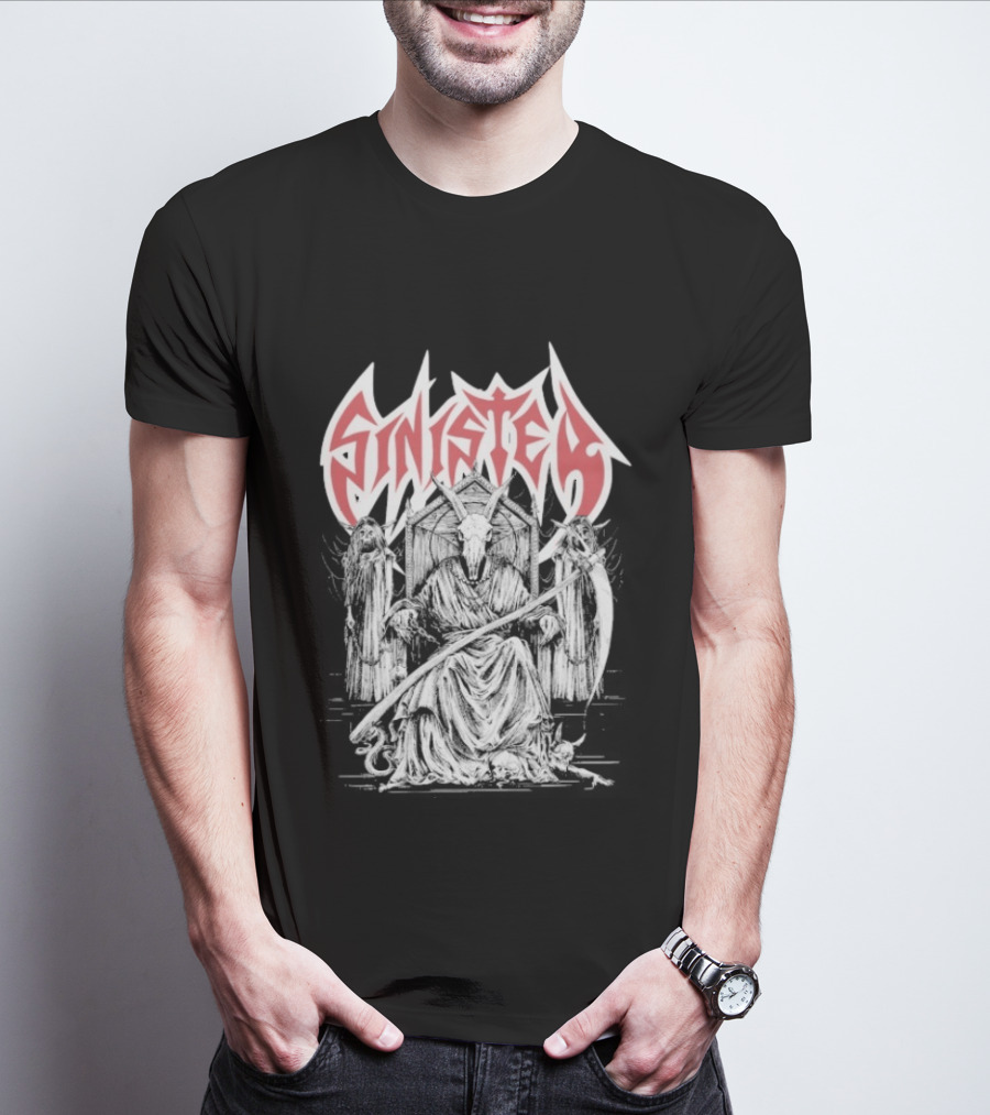Sinister Entering The Underworld Metal Band T-Shirt